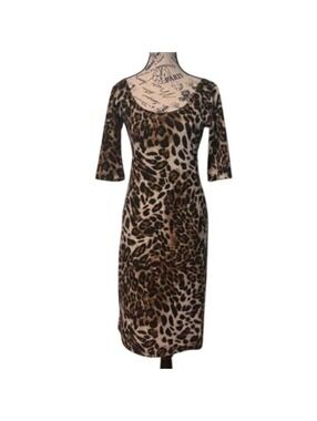 Sexy Leopard Dress | KNEE LENGTH | SHE | Medium | #269